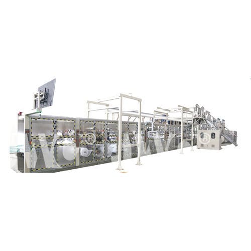 Linea di produzione di pannolino - CK321 - Jiangsu Jwc Machinery Co., Ltd. - automatica / incollaggio / per l'industria automobilistica