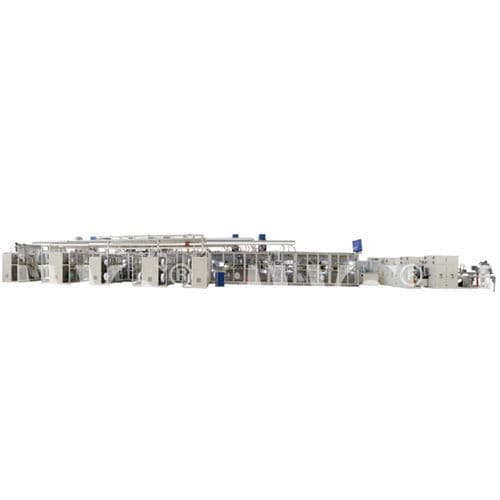 Linea di produzione di pannolino - JWC-KBD-SV1800 - Jiangsu Jwc Machinery Co., Ltd. - automatizzata / per l'industria automobilistica