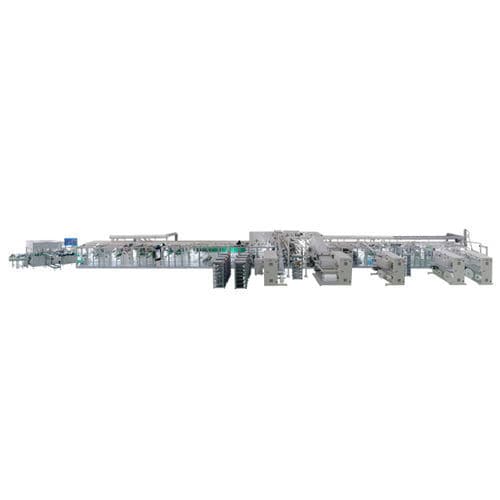 Linea di produzione di pannolino - JWC-LKC-KHJQK-SV40 - Jiangsu Jwc Machinery Co., Ltd. - automatica / in continuo / per l'industria automobilistica