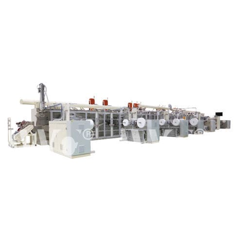 Linea di produzione di impugnature di carta - JWC-LLK600-SW - Jiangsu Jwc Machinery Co., Ltd. - automatica / ad alta velocità / per l'industria automobilistica