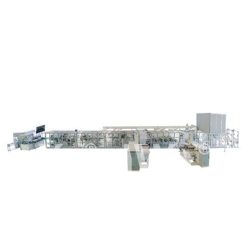 Linea di produzione di pannolino - JWC-CFD-SV450 - Jiangsu Jwc Machinery Co., Ltd. - automatica / piegatura / per l'industria automobilistica