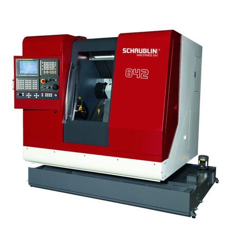 Centro di tornitura CNC - 842 - SCHAUBLIN MACHINES - rigido / A2-6 / A2-5