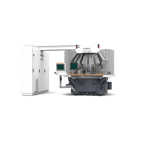 Macchina transfer rotante - S19-15V - SCHAUBLIN MACHINES - CNC / 12 posizioni / di grande precisione