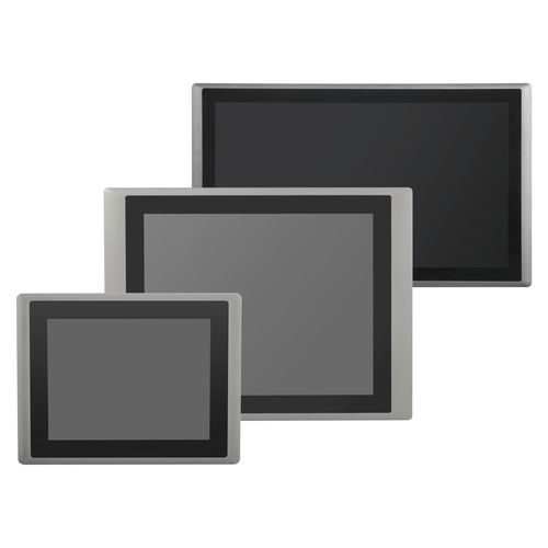 Monitor TFT-LCD - CV-100 series - Adek Technical Sales - a tecnologia capacitiva proiettata / con touch screen resistivo a 5 fili / industriale