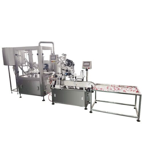 Macchina di riempimento per barattoli e vasetti - PX-BFC80 - Paixie Packing Machinery - per fiale / per liquidi / monoblocco