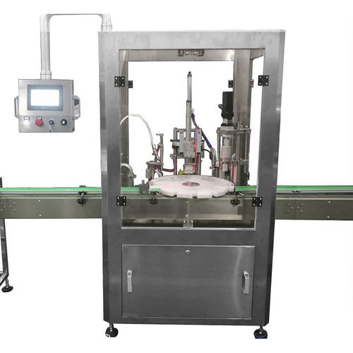 Tappatrice con crimpatrice - PX-CP50 - Paixie Packing Machinery - a vite / controllata da PLC / per bottiglie