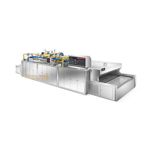 Forno per il settore agroalimentare a tunnel - Foshan Shunde Qualibake Food Machinery Co., Ltd. - per dolci / a gas