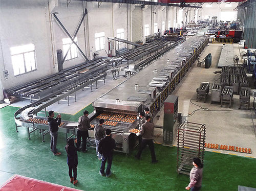 Linea di produzione di torte interamente automatica - Foshan Shunde Qualibake Food Machinery Co., Ltd. - per l'industria agroalimentare
