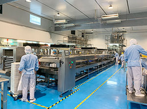 Linea di produzione di torte automatica - Foshan Shunde Qualibake Food Machinery Co., Ltd. - per l'industria agroalimentare