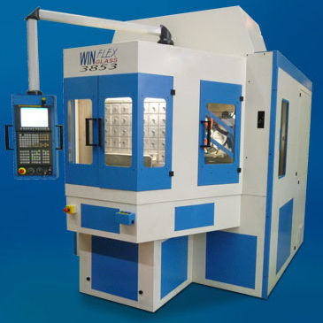 Centro di lavoro CNC 3 assi - WINFLEX GLASS  - EMISSA - universale / per vetro / orbitale