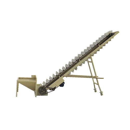 Elevatore a tazze con motore elettrico - DTYM - Hebei Maoheng Machinery Co., Ltd. - per polveri / per granuli / verticale