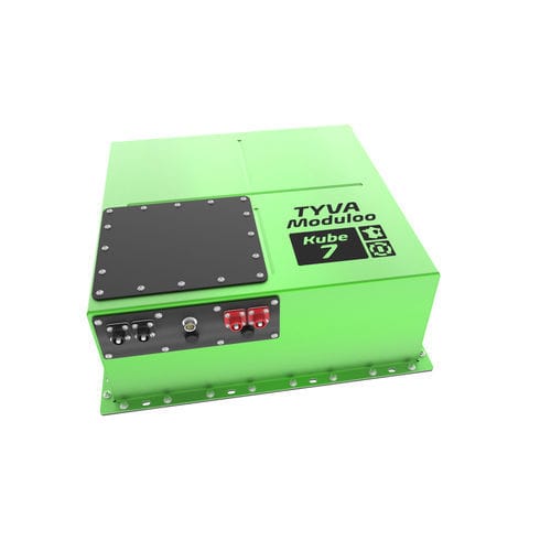 Sistema di batterie litio - Kube 7 - TYVA Energie - piatto / modulare / per veicolo elettrico