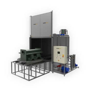 Macchina di lavaggio a spruzzo - TechSpray FH series - TECHNOWASH S.A. - automatica / industriale / in acciaio inossidabile