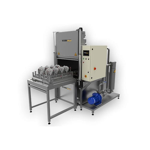 Macchina di lavaggio a spruzzo - TechSpray FJ series - TECHNOWASH S.A. - automatica / industriale / in acciaio inossidabile
