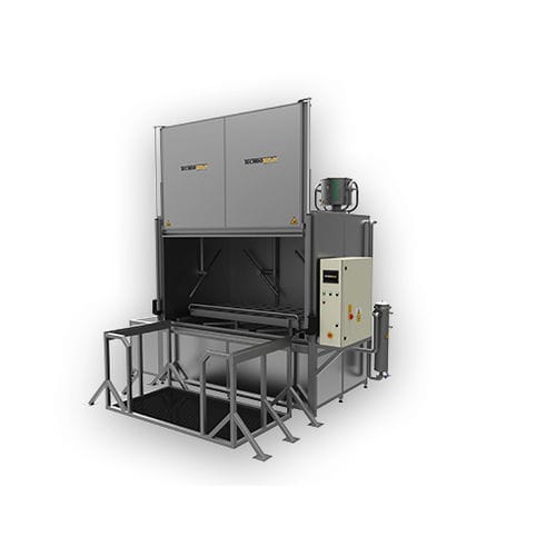 Macchina di lavaggio a spruzzo - TechSpray FP series - TECHNOWASH S.A. - automatica / industriale / di pezzi