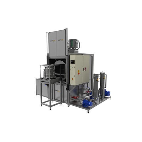 Macchina di lavaggio a spruzzo - TechSpray RD series - TECHNOWASH S.A. - automatica / industriale / in acciaio inossidabile