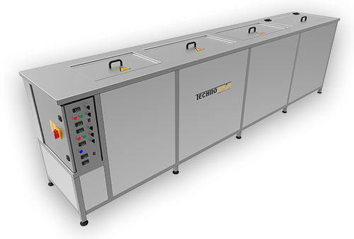 Lavatrice ad ultrasuoni benchtop - TechClean MS series - TECHNOWASH S.A. - in acciaio inossidabile / industriale