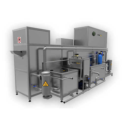 Sistema di lavaggio a spruzzo - TechLine SD - TECHNOWASH S.A. - a immersione / a secco / automatico