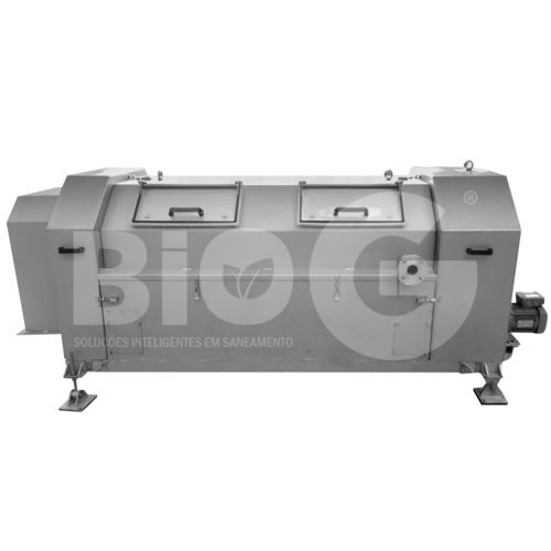 Setaccio rotativo - Bio água engenharia - in acciaio inossidabile / autopulente