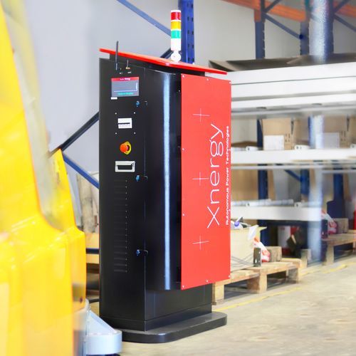 Caricabatteria a induzione - XDC9000 - XNERGY AUTONOMOUS POWER TECHNOLOGIES PTE LTD - per AGV / per carrello elevatore / a pavimento