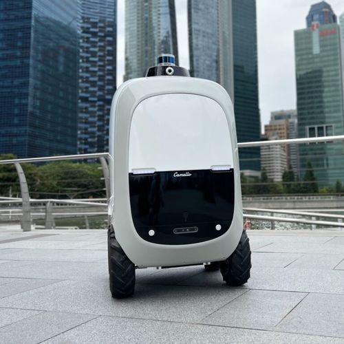 Robot di consegna per pacchi - Camello - Otsaw Digital - per ambienti esterni / su ruote / autonomo