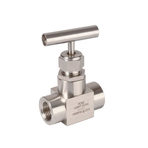 Valvola a spillo - SS316L - Jiangsu Deenpu Petrochemical Machinery Co.,Ltd - manuale / filettata / a sede