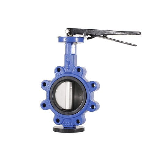 Valvola a farfalla - Jiangsu Deenpu Petrochemical Machinery Co.,Ltd - a leva / pneumatica / elettrica