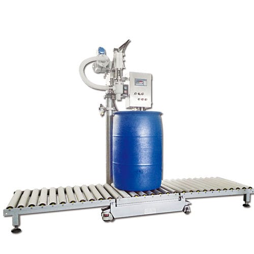 Riempitrice semiautomatica - Shanghai Npack Automation Equipment Co.,ltd - per fusti / per prodotti fitosanitari / per l'industria chimica