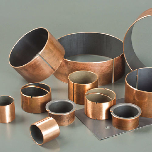 Cuscinetto liscio con flangia - CSB-11 - Zhejiang Changsheng Sliding Bearing Co., Ltd. - cilindrico / in acciaio / in bronzo
