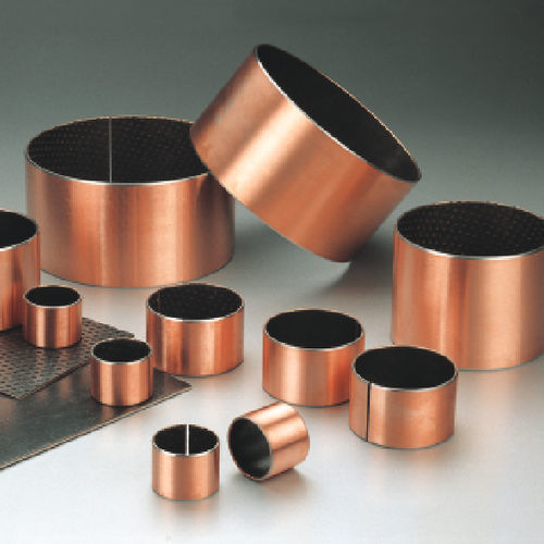 Cuscinetto liscio cilindrico - CSB-22 - Zhejiang Changsheng Sliding Bearing Co., Ltd. - in acciaio al carbonio / in bronzo sinterizzato / in PVDF