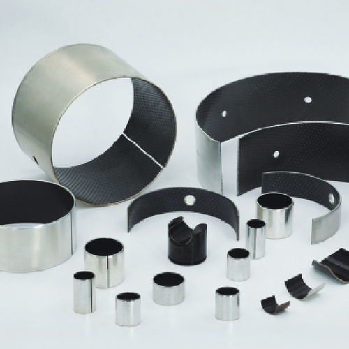 Cuscinetto liscio cilindrico - CSB-80 series - Zhejiang Changsheng Sliding Bearing Co., Ltd. - in acciaio al carbonio / in bronzo sinterizzato / PTFE