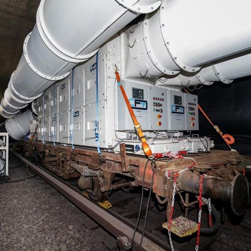 Sistema di evacuazione di gas - HBKK 1/400-2-11 - CFT GmbH - di polvere