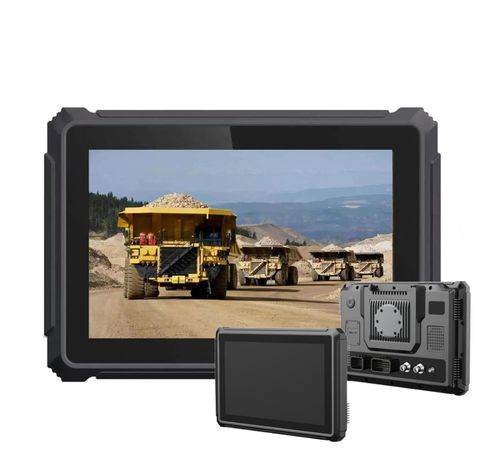 Terminale veicolare per macchina da cantiere - T802  - PDS - 8" / Arm® Cortex®-A53 Quad-core / MIL-STD-810G