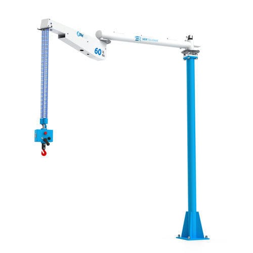Manipolatore pneumatico - Supporter - BPM by Sertechnik - con gancio / per componenti meccaniche / di trasporto