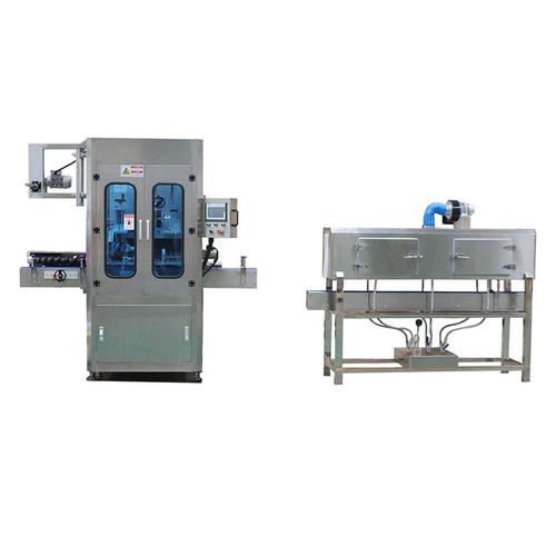 Etichettatrice con sleeve per tubolare termoretraibile - LABELMATE SLEEVE LABEL - Doton global - automatica / per bottiglie / per applicazione sulla parte superiore del prodotto
