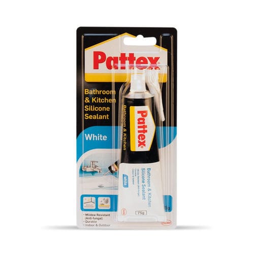 Mastice silicone - 527049 - PATTEX - per applicazioni idrauliche / per uso esterno / di tenuta