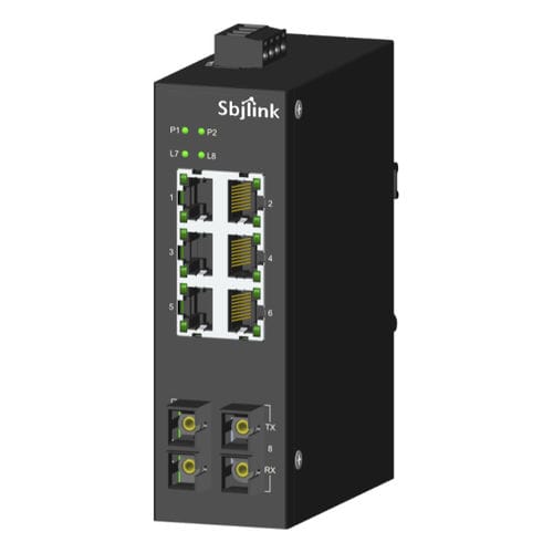 Switch Ethernet non gestibile - RPT-1008-2FM-SC-X6R - Sbjlink/Subject Link Inc. - 8 porte / 10/100BaseT(X) / in fibra ottica