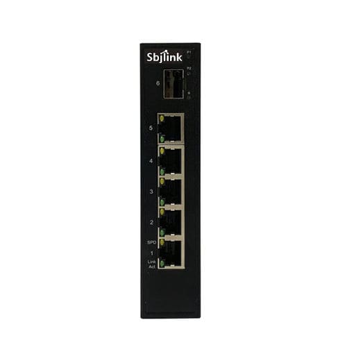 Switch Ethernet non gestibile - RPT-1006G-1F-X2 - Sbjlink/Subject Link Inc. - 6 porte / Ethernet gigabit / su guida DIN