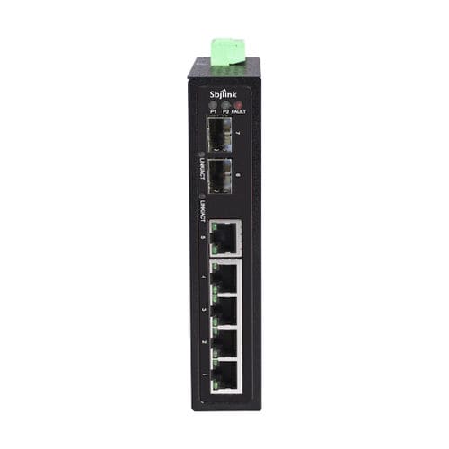 Switch Ethernet non gestibile - RPT-1007G-2F-X4  - Sbjlink/Subject Link Inc. - 7 porte / Ethernet gigabit / su guida DIN
