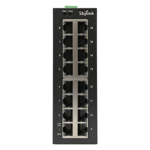 Switch Ethernet non gestibile - RPT-1016G-X2 - Sbjlink/Subject Link Inc. - 5 porte / Ethernet gigabit / su guida DIN