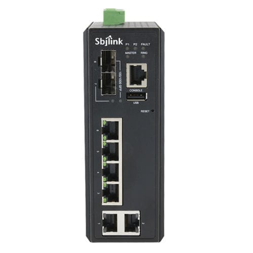 Switch Ethernet gestibile - RPT-2008G-X4 - Sbjlink/Subject Link Inc. - 8 porte / di livello 2 / Ethernet gigabit