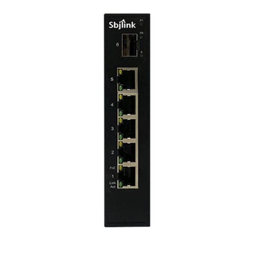 Switch Ethernet non gestibile - RPT-1006GP-1F-X2 - Sbjlink/Subject Link Inc. - 6 porte / Ethernet gigabit / su guida DIN