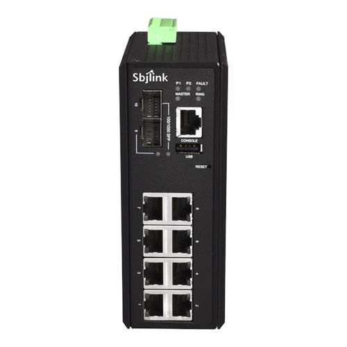 Switch Ethernet gestibile - RPT-2010G-2F-X4 - Sbjlink/Subject Link Inc. - 10 porte / di livello 2 / Ethernet gigabit