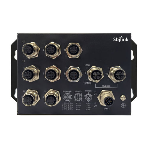 Switch Ethernet non gestibile - RPT-M1810P-2G-T-X2 - Sbjlink/Subject Link Inc. - 10 porte / 10/100BaseT(X) / Ethernet gigabit