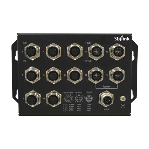 Switch Ethernet non gestibile - RPT-M1012-4G-T-X2 - Sbjlink/Subject Link Inc. - 12 porte / 10/100BaseT(X) / Ethernet gigabit