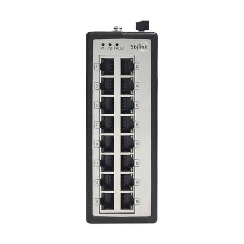 Switch Ethernet industriale - RPT-1016-T-X6M - Sbjlink/Subject Link Inc. - non gestibile / 5 porte / su guida DIN