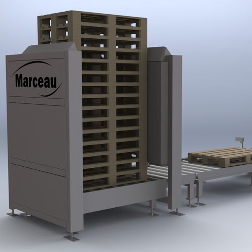 Impilatore disimpilatore di pallets - DPB-DPF séries - MARCEAU
