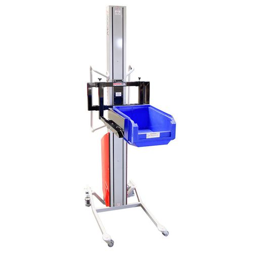 Accatastatore semielettrico - MOOVIT - Manuvit - a timone con guida da terra / per fusti / per bobina