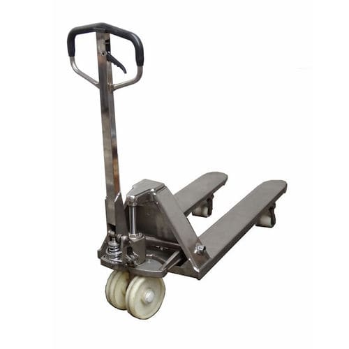 Transpallet manuale - Manuvit - per movimentazione / robusto / in acciaio inossidabile