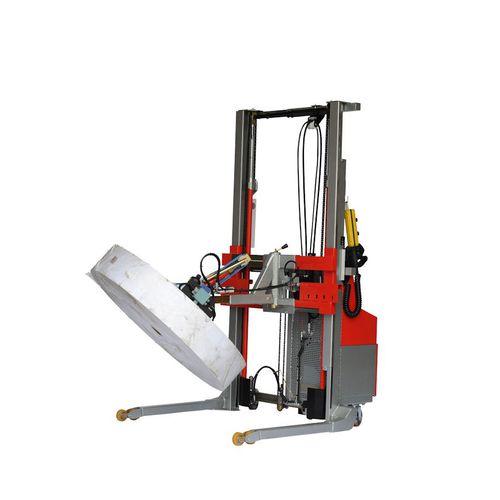 Accatastatore semielettrico - LEV600 PALVIT - Manuvit - manuale / a timone con guida da terra / 12 V